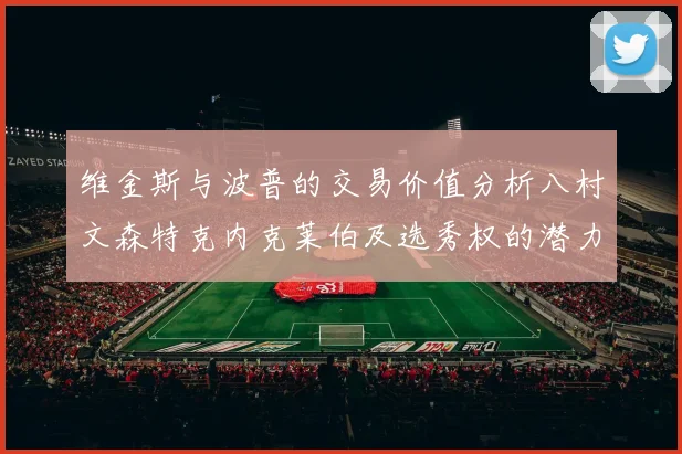 维金斯与波普的交易价值分析八村文森特克内克莱伯及选秀权的潜力探讨